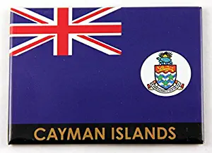 Cayman Islands Flag Caribbean Fridge Collector's Souvenir Magnet 2.5" X 3.5"