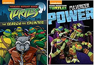 Animated Action Pack: Teenage Mutant Ninja Turtles- THE SEARCH FOR SPLINTER & PULVERIZER POWER