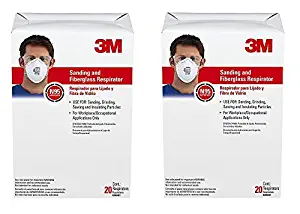3M 8200 Particulate Respirator N95, 2 Boxes of 20 (40)