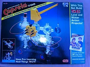 Capsela Motorized 700 Science Construction Toy System