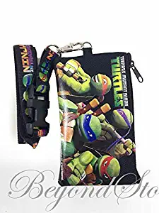 Teenage Mutant Ninja Turtle KeyChain Lanyard Fastpass ID Ticket Holde