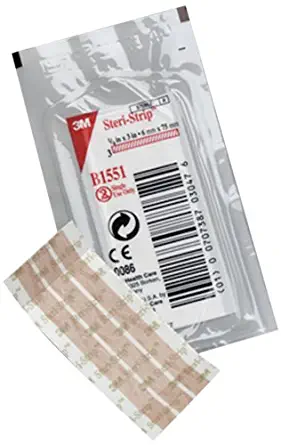 3M Steri-Strip Blend Tone Skin Closures (non-reinforced) B1551 (Pack of 50)