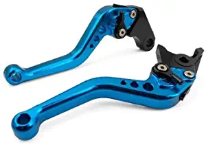 Short Brake Clutch Levers for KAWASAKI NINJA 250R 2008-2012, NINJA 300R 2013-2017,Z300 2015-2017,Z250/SL 2015-2017,Z1250 pro 2017-2018,KLX125/D-TRACKER125 10-16,KLX250/D-TRACKER 08-16,KLX150S 09-13