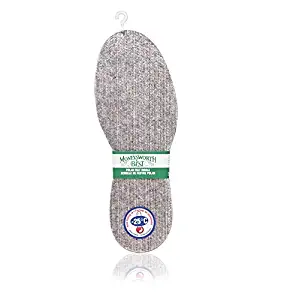 Moneysworth & Best Polar Men's Warmth Down to -25c Felt Insole