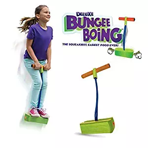 Geospace The Original Deluxe Bungee Boing! by The Squeakiest, Easiest Pogo Ever! for Kids 3 Years and Up