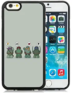 Iphone 6 TPU Case,Teenage Mutant Ninja Turtles 2 Black Shell Case for Iphone 6S 4.7 Inches