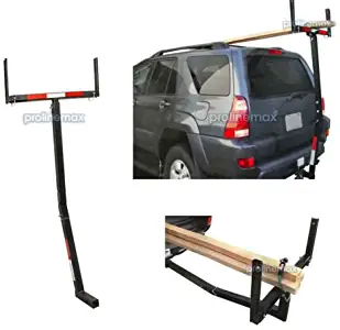 2'' Trailer Hitch Pickup Truck Bed Extender Carrier Load Bar Hauler 375 LB Cap