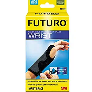 3M Futuro Reversible Splint Wrist Brace 1 Each ( Pack of 2)