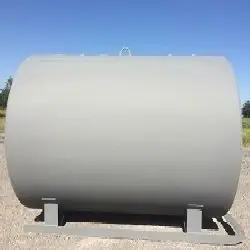 300 Gallon Single Wall Farm Skid Tank