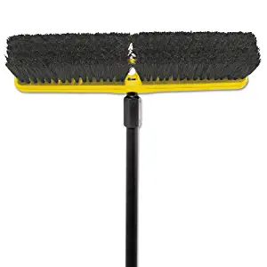 Rubbermaid Commercial Tampico-Bristle Medium Floor Sweep, 18" - Includes one each.