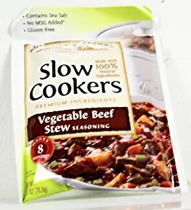 Slow Cooker Vegetable Beef Stew Mix-6 packages