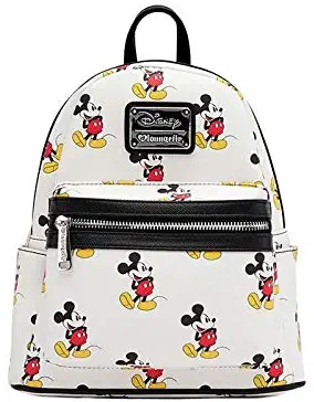 Loungefly x Mickey All Over Mini Backpack