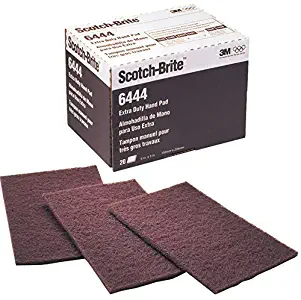 3M 6444 6"x 9" Extra Duty Hand Pads (20/Pk)