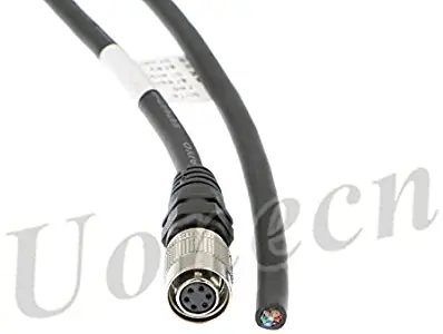 Industrial Camera Power Trigger IO Signal Cable HR10A-7P-6S 6 Pin Female Plug for Basler AVT GIGE Sony CCD Industrial Camera 3 Meters