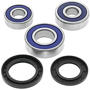 New All Balls Rear Wheel Bearing Kit - 2008-2012 Kawasaki Ninja 250