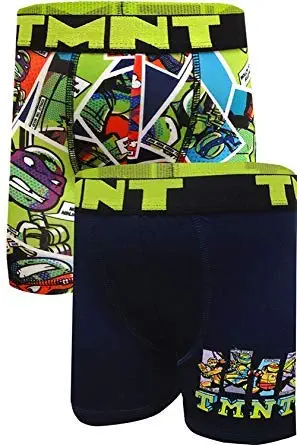 Teenage Mutant Ninja Turtles 2 Pack Boxer Briefs