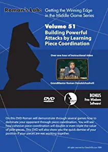 Roman's Chess Labs: Vol. 51, Getting the Winning Edge in the Chess Middlegame - Building Powerful Attacks by Learning Chess Piece Coordination DVD