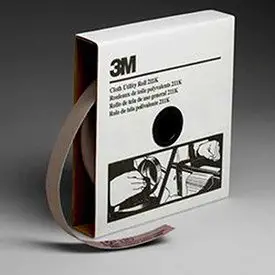 3M Utility Cloth Roll, 1 W x 50 Yd, Aluminum Oxide, 500 Grit - Pkg Qty 5, (Sold in packages of 5)