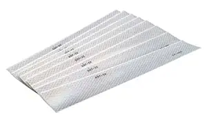 Safe Way Traction 2" x 12" Strips of 3M Diamond Grade Conspicuity Solid White Reflective Safety Tape 983-10 Package of 10