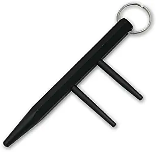 BP Black Steel Kubaton Key Ring