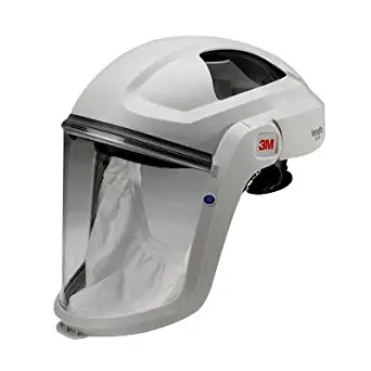 3M Gray Polycarbonate Respiratory Faceshield Assembly For 3M Versaflo M-100, V Series And TR-300 Full Face Respirator With Standard Visor And Faceseal (1 Per Case)