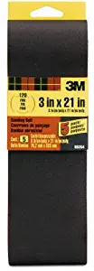 3M 99264NA Sanding Belt Fine 120-Grit, 3 by 21-Inch, 5-Pack