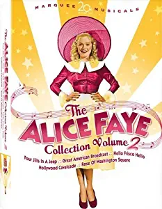 Alice Faye Collection 2: (Rose of Washington Square/Hollywood Cavalcade/The Great American Broadcast/Hello, Frisco, Hello/Four Jills in a Jeep)