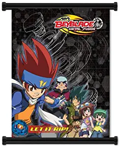 Beyblade Metal Fusion Anime Fabric Wall Scroll Poster (32"x40") Inches