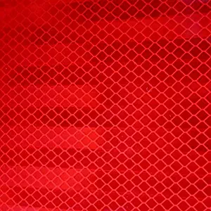Safe Way Traction 2" x 12' Roll 3M Diamond Grade Conspicuity Solid Red Reflective Safety Tape 983-72NL