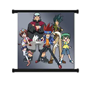 Beyblade Metal Fusion Anime Fabric Wall Scroll Poster (16"x16") Inches