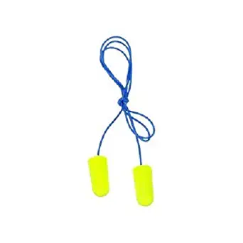3M 311-1250E-A-Rsoft Corded Earplugs, Regular Size, Yellow Neons, 200 Pairs (Pack of 1)