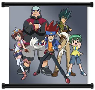 Beyblade Metal Fusion Anime Fabric Wall Scroll Poster (32"x32") Inches