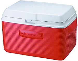 Rubbermaid Victory Cooler 34 Qt Red