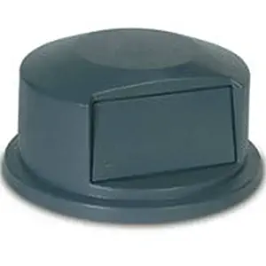 Brute® Dome Top For 55-gallon Trash Cans, Gray, 22-1/4x14-1/2 In.