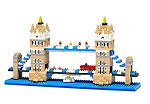 TICO Mini Bricks Landmark Series, Tower Bridge - T1511 - Building Block Set