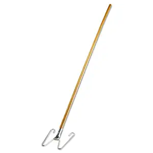 Rubbermaid Commercial Wedge System Dust Mop Handle/Frame, 54, Natural/Chrome