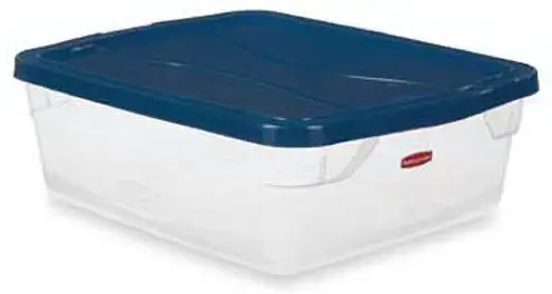 Rubbermaid Storage Container FG3Q2400CLCBL, 15-Quart