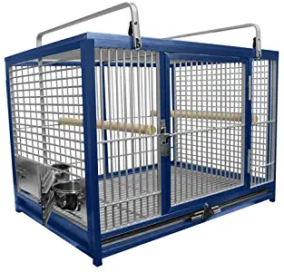 Kings Cages Large Aluminium Parrot Travel Carriers CAGE 2029 Bird Cages