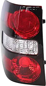 Tail Light Lens and Housing Compatible with 2006-2010 Ford Explorer - CAPA Driver Side