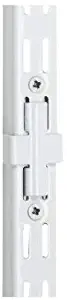 Rubbermaid Configurations 25-Inch Upright Extension with Connector, White (FG3H9303WHT)