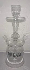 Glass Hookah Set (Small) - with LED Remote Lights (Dream)