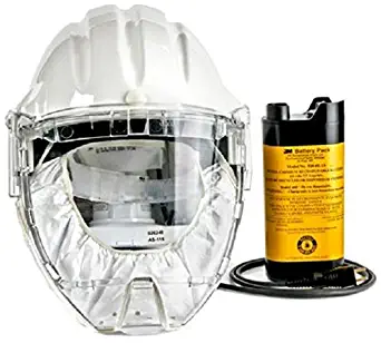 3M Airstream Headgear-Mounted Powered Air Purifying Respirator (PAPR) System AS-400LBC, 1 EA/Case