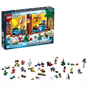 LEGO City Advent Calendar 2018 Newest 60201 Minifigures Small Building Toys, Christmas Countdown Calendar for Kids (313 Pieces)