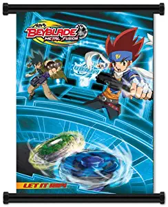 Beyblade Metal Fusion Anime Fabric Wall Scroll Poster (32"x40") Inches