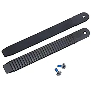 UP100® 1 Pair Snowboard Ankle Ladder Strap Binding Replacement Black 8.9 inch Length