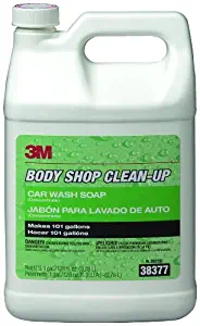 3M 38377 Body Shop Clean-Up Car Wash Soap - 1 Gallon