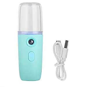 Facial Steamer 30ml face steamer Travel mister nebulizer Nano Spray facial beauty steamer Mist Facial Steamer (Blue)