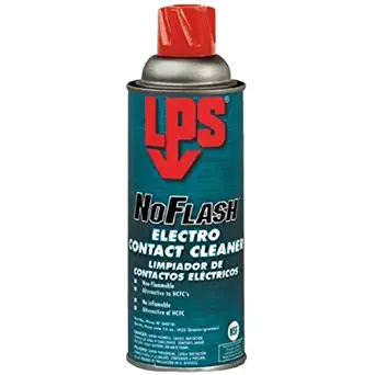 LPS 04016 NoFlash Electro Contact Cleaner 12oz, Clear