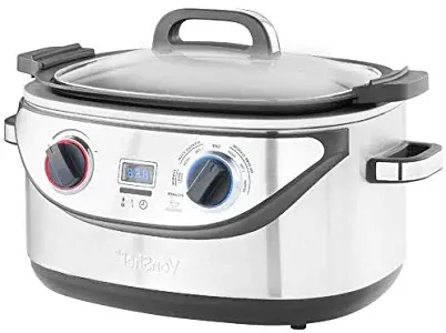 OKSLO 5.5 qt. 8-in-1 stainless steel multi-cooker