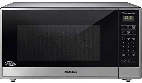 Panasonic NN-SN77HS Genius Sensor Microwave - With Inverter Technology - Stainless Steel - 1.6 Cu. Ft. 1250W (Renewed)